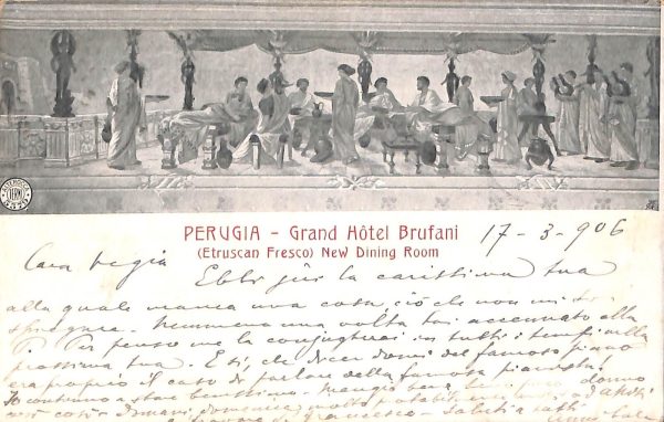 aa9914 - CARTOLINA  D'EPOCA - Perugia Città - Grand Hotel Brufani  1906