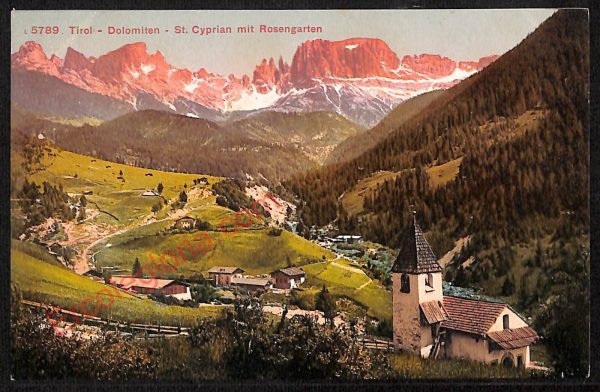 ae3586 - CARTOLINA  D'EPOCA - Bolzano Città - Dolomiti