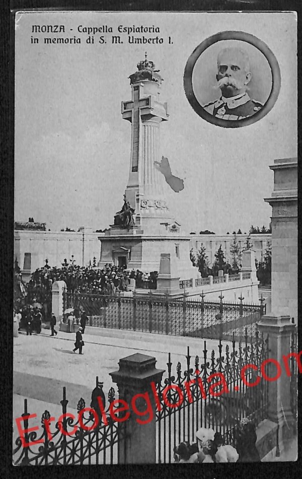 ag9527 - CARTOLINE D'EPOCA - Monza Città - Cappella Espiatoria