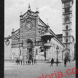 ah9010 - CARTOLINA D'EPOCA - Prato Città - Cattedrale