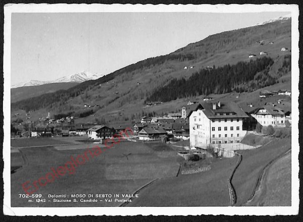 ae3593 - CARTOLINA  D'EPOCA - Bolzano Città - Moso di Sesto in Valle