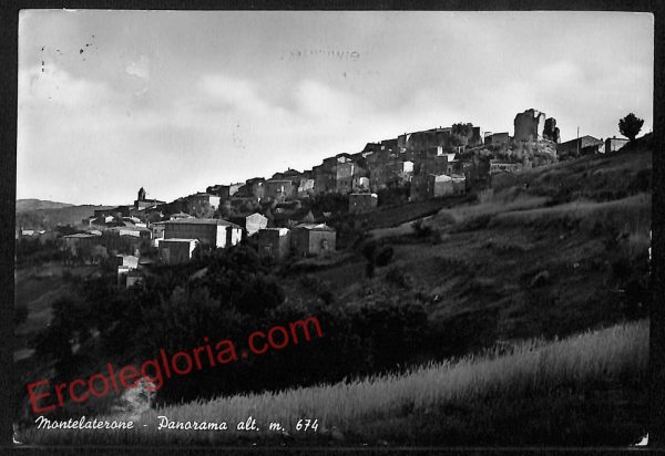 ag2416 - CARTOLINA D'EPOCA - Grosseto Provincia - Montelaterone  1960