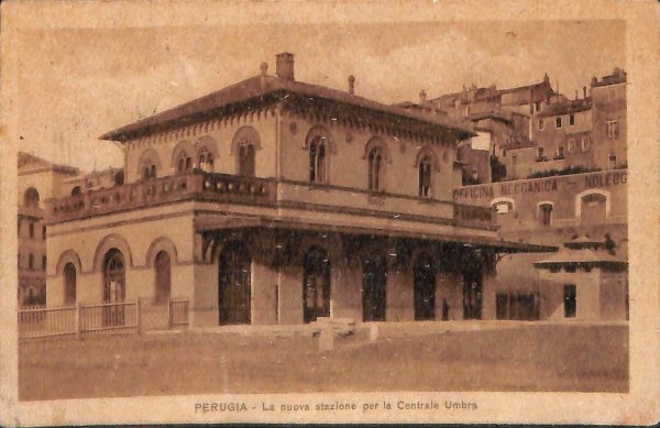 aa9949 - CARTOLINA  D'EPOCA - Perugia Città - Stazione Centrale Umbra