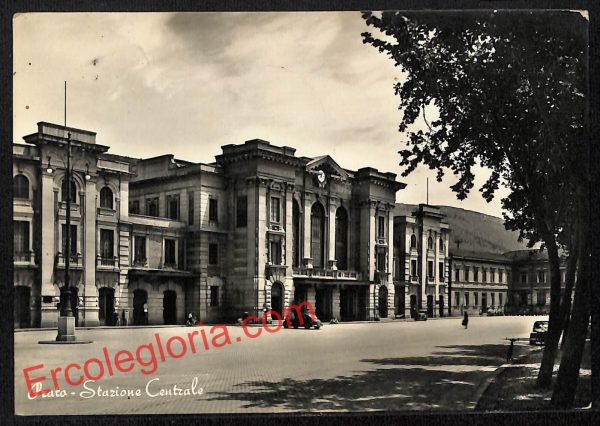 ah9014 - CARTOLINA D'EPOCA - Prato Città - Stazione Centrale