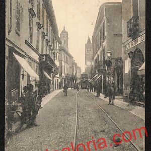 ag9537 - CARTOLINE D'EPOCA - Monza Città - Via Carlo Alberto