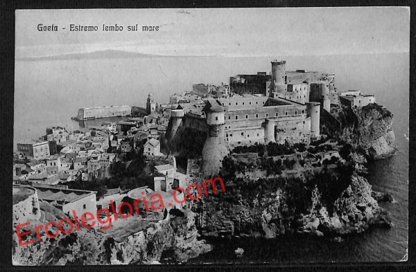 ag5805 - CARTOLINA D'EPOCA - Latina Provincia - Gaeta  1924