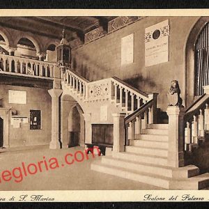 ai4837 - CARTOLINA D'EPOCA - San Marino Città - Palazzo Pubblico