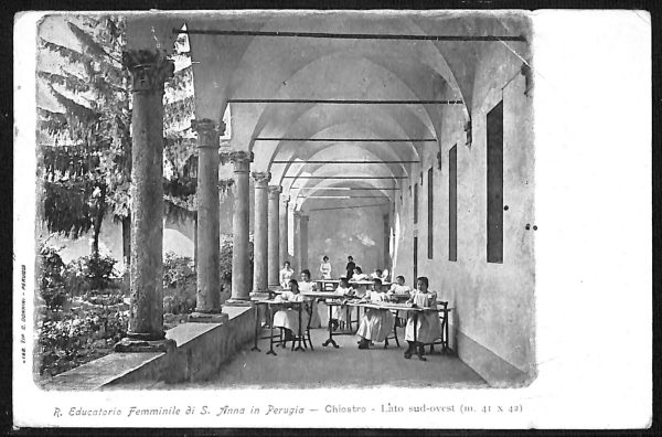 aa9965 - CARTOLINA  D'EPOCA - Perugia Città - S. Anna in Perugia  1909