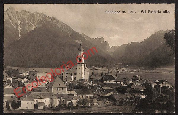ae3607 - CARTOLINA  D'EPOCA - Bolzano Città - Dobbiaco