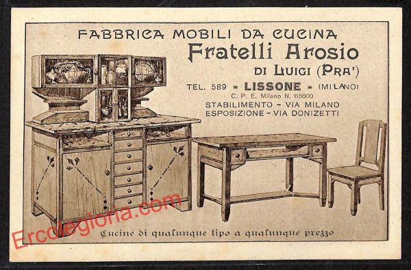 ag9550 - CARTOLINE D'EPOCA - Monza Provincia  - Lissone