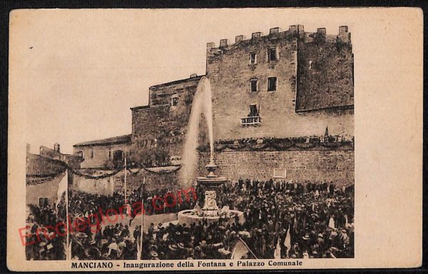 ag2450 - CARTOLINA D'EPOCA - Grosseto Provincia - Manciano