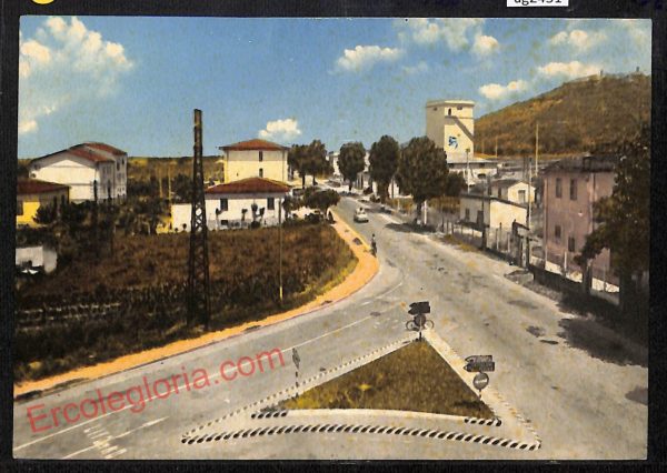 ag2451 - CARTOLINA D'EPOCA - Grosseto Provincia - Montepescali  1956