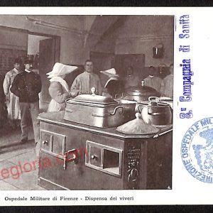 ae7003 - CARTOLINA D'EPOCA - Firenze Città - Ospedale Militare di Firenze