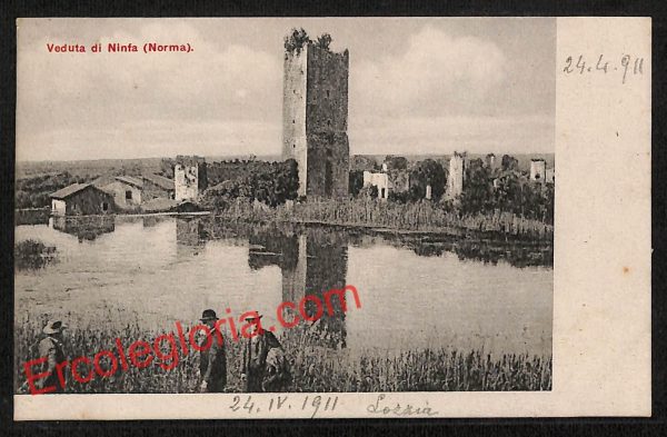 ag5826 - CARTOLINA D'EPOCA - Latina Provincia - Norma
