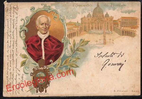ai0968 - CARTOLINA D'EPOCA - Roma Città