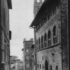 ae0040 - CARTOLINA  D'EPOCA - Arezzo Città - Palazzo della Casa  1925