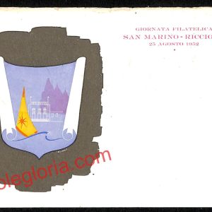 ai4714 - CARTOLINA D'EPOCA - San Marino Città - Giornata Filatelica