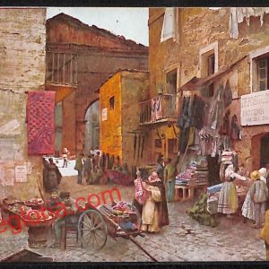 ai0978 - CARTOLINA D'EPOCA - Roma Città - La via Rua