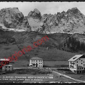 ae3614 - CARTOLINA  D'EPOCA - Bolzano Città - Albergo Pensione Monte Croce