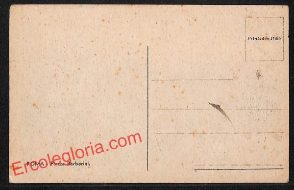 ai0979 - CARTOLINA D'EPOCA - Roma Città - Piazza Barberini - immagine 2