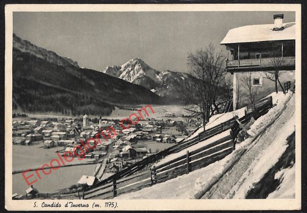ae3615 - CARTOLINA  D'EPOCA - Bolzano Città - S. Candido d' Inverno