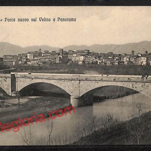 ai0434 - CARTOLINA D'EPOCA - Rieti Città - Ponte nuovo sul Velino