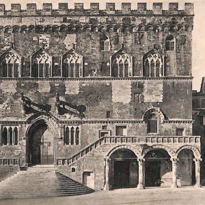 aa9969 - CARTOLINA  D'EPOCA - Perugia Città - Palazzo Comunale  1907