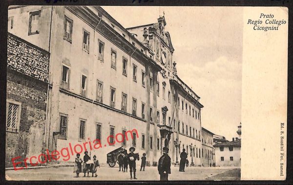 ah9066 - CARTOLINA D'EPOCA - Prato Città - Regi Collegio Cicognini