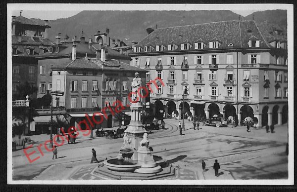 ae3645 - CARTOLINA  D'EPOCA - Bolzano Città - Piazza Vittorio Emanuele