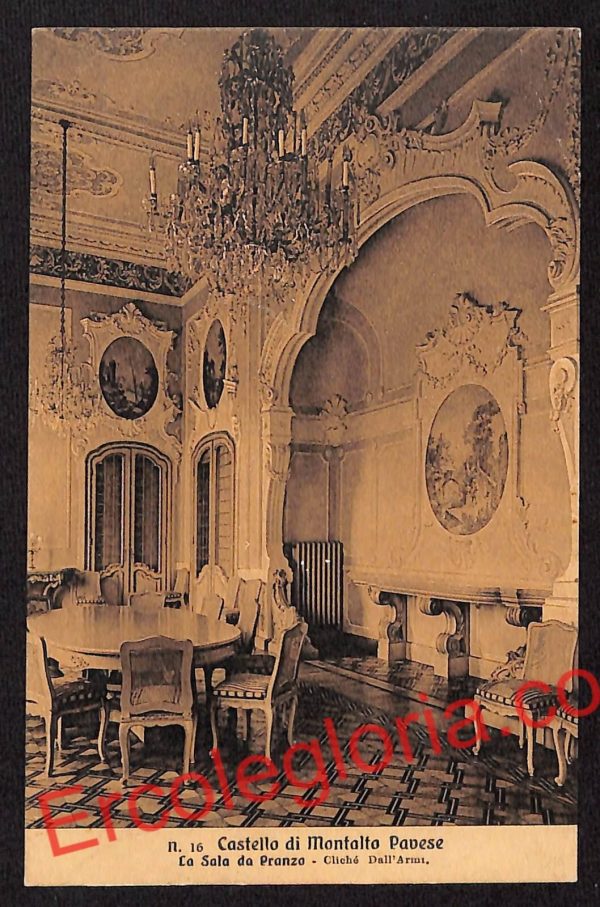 ah6137 - CARTOLINE  D'EPOCA - Pavia Provincia - Montalto Pavese
