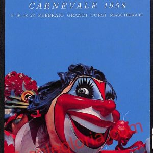 ag7113 - CARTOLINA D'EPOCA - Lucca Provincia - Carnevale di Viareggio