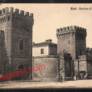 ai0433 - CARTOLINA D'EPOCA - Rieti Città - Barriera di Porta Cintia