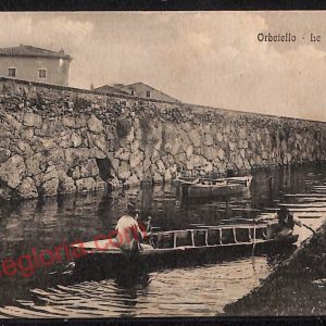 ag2482 - CARTOLINA D'EPOCA - Grosseto Provincia - Orbetello  1917