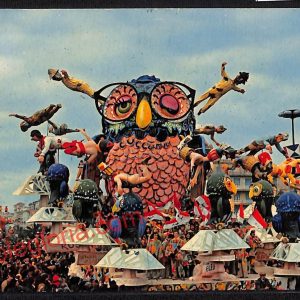 ag7123 - CARTOLINA D'EPOCA - Lucca Provincia - Carnevale di Viareggio