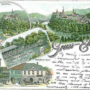 17657 - Ansichtskarten VINTAGE POSTCARD - Czech CZECHOSLOVAKIA - Loket  Elbogen