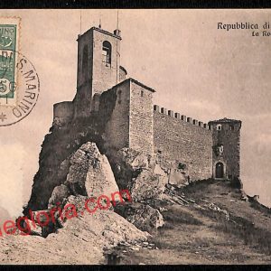 ai4738 - CARTOLINA D'EPOCA - San Marino Città - La Rocca
