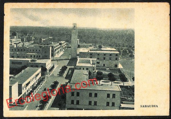 ag5836 - CARTOLINA D'EPOCA - Latina Provincia - Sabaudia