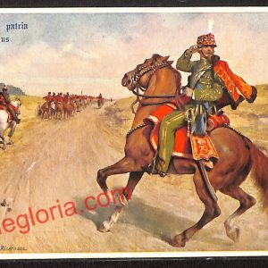 ah7531 - CARTOLINA D'EPOCA - Piacenza Città - Ussari di Piacenza