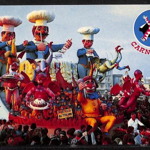ag7126 - CARTOLINA D'EPOCA - Lucca Provincia - Carnevale di Viareggio