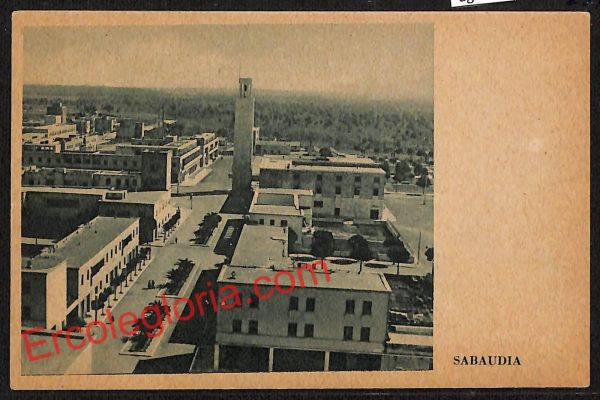 ag5838 - CARTOLINA D'EPOCA - Latina Provincia - Sabaudia
