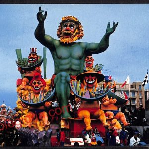 ag7132 - CARTOLINA D'EPOCA - Lucca Provincia - Carnevale di Viareggio