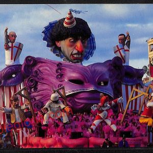 ag7133 - CARTOLINA D'EPOCA - Lucca Provincia - Carnevale di Viareggio