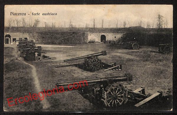 ah7534 - CARTOLINA D'EPOCA - Piacenza Città - Forte Austriaco