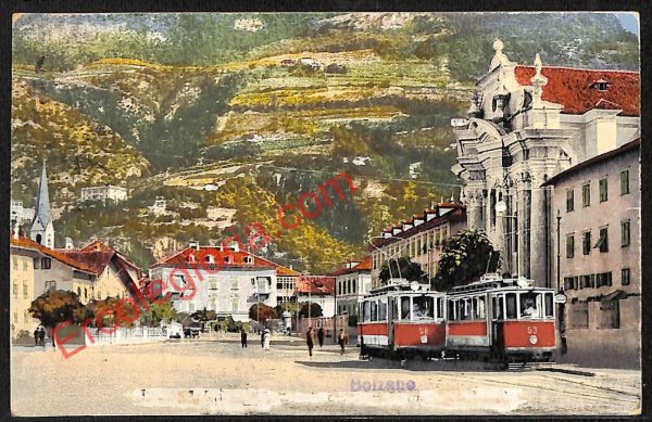 ae3653 - CARTOLINA  D'EPOCA - Bolzano Città - Panorama  1925