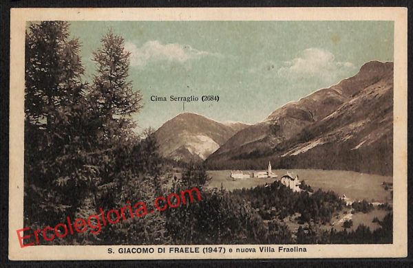 ai6736 - CARTOLINA D' EPOCA - Sondrio Città - S. Giacomo di Fraele
