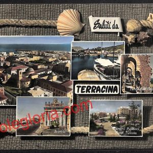 ag5847 - CARTOLINA D'EPOCA - Latina Provincia - Terracina   1957