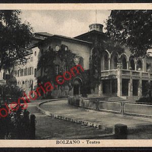 ae3655 - CARTOLINA  D'EPOCA - Bolzano Città - Teatro  1935