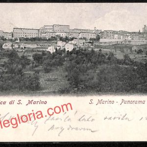 ai4748 - CARTOLINA D'EPOCA - San Marino Città - Panorama
