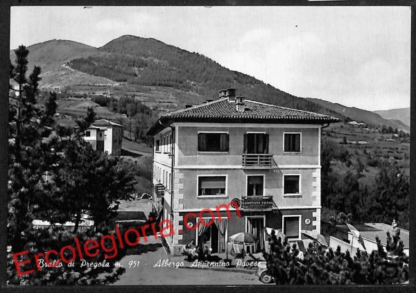 ah6015 - CARTOLINA  D'EPOCA - Pavia Provincia - Brallo
