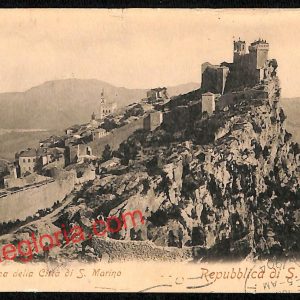 ai4750 - CARTOLINA D'EPOCA - San Marino Città - Panorama